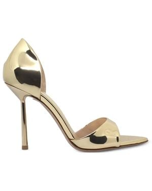Le Silla Shirley Point-Toe Sandals - Metallic