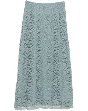 BLAKLACE Lace Skirt - Blue