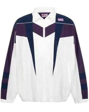 Needles X Fila Star Cut Windbreaker - Blue