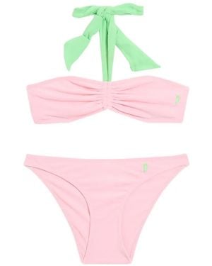 Juicy Couture Bikini Mit Logo - Pink