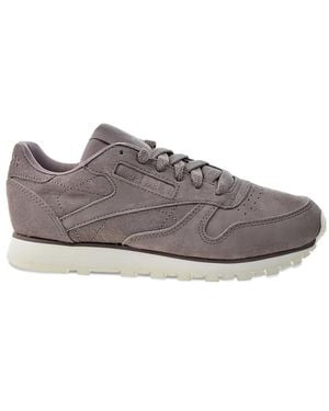 Reebok Baskets En Cuir - Gray