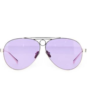 Facehide Hunter Pilot-Frame Sunglasses - Purple
