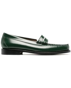 G.H. Bass & Co. Larson Leather Loafers - Green