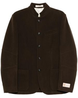 Massimo Alba Wool Single-Breasted Jacket - Black