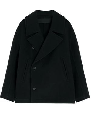 Lemaire Klassische Cabanjacke - Schwarz