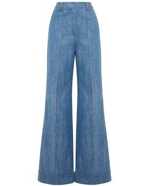 Adam Lippes Deeda Jeans - Blue