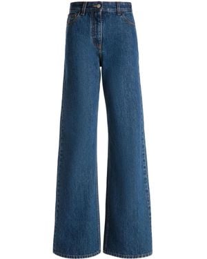 Bally Jeans A Gamba Ampia - Blu