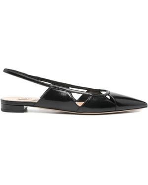 Arteana Cut-Out Slingback Pumps - Black