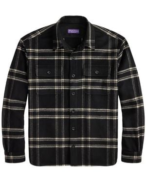 Ralph Lauren Camicia A Quadri - Nero
