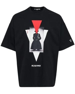 Black Jack Jewelry Ace Logo-Detail T-Shirt - Black