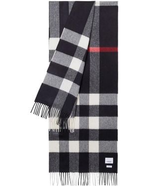 Burberry Pashmina A Cuadros - Azul
