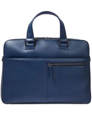 Lancel Max De Leather Briefcase - Blue