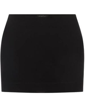 Gianluca Capannolo Zip-Fastening Mini Skirt - Black