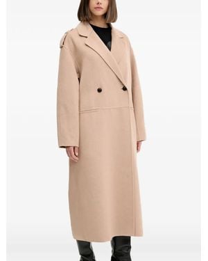 HUGO Double-breasted coat - Neutro