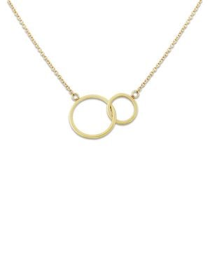 Auree Kelso Interlocking-Ring Necklace - Metallic