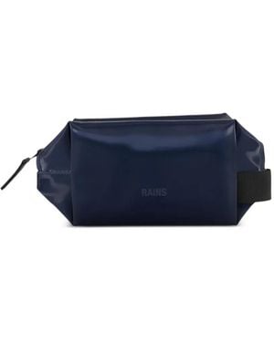Rains トラベルポーチ - ブルー