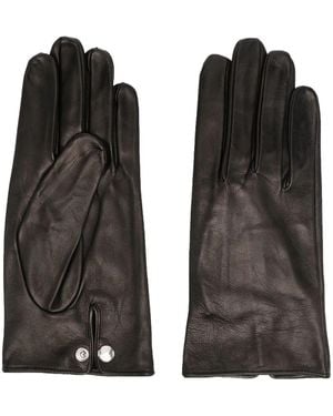 Ernest W. Baker Handschuhe Mit Druckknopf - Schwarz