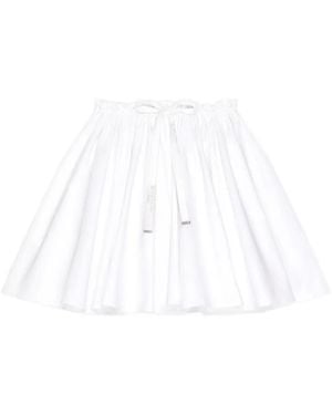 Givenchy Mini Pleated Skirt - White