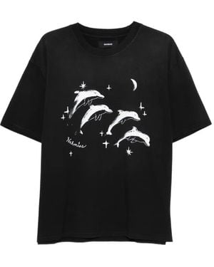 NAHMIAS T-Shirt À Imprimé Graphique - Black
