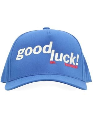 Mr. Saturday Embroidered Baseball Cap - Blue