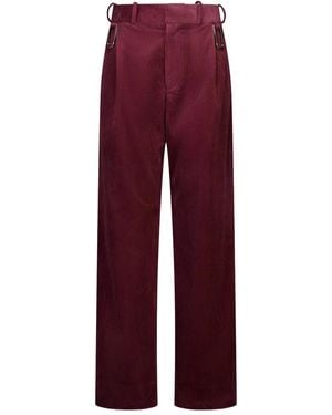 JORDANLUCA Usher Hose - Rot