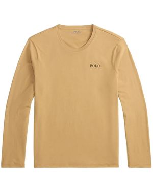 Polo Ralph Lauren Langärmeliges Pyjama-Oberteil - Natur