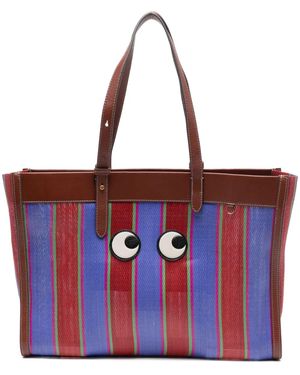 Anya Hindmarch Eyes Tote Bag - Red