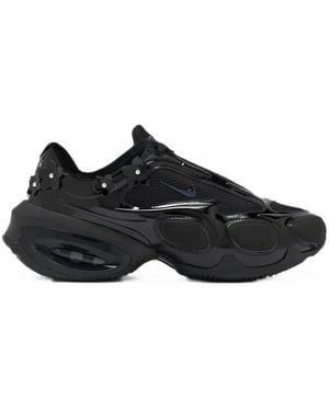 Nike Air Max Muse Flower-Embellished Trainers - Black
