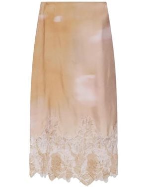 Fabiana Filippi Lace Skirt - Natural