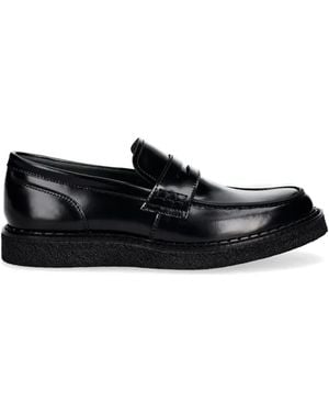 Fred Perry X George Cox Loafers - Black