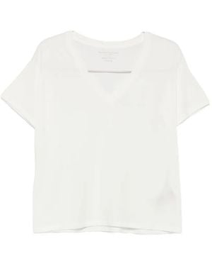 Majestic Filatures V-Neck Short-Sleeve T-Shirt - White