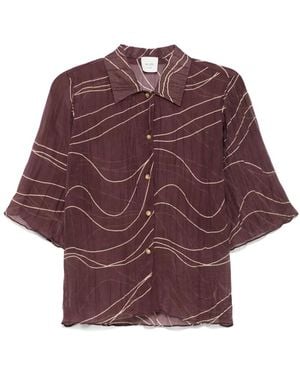 Alysi Mediterraneo シャツ - レッド