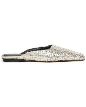 Stella McCartney Woven Sandals - White