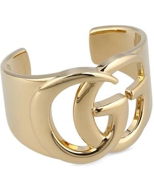 Gucci Pulsera Gg Marmont - Metálico