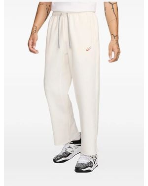 Nike Dri-Fit Standard Issue Track Trousers - White