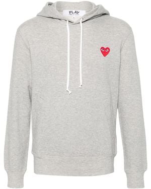 Comme des Garçons Cotton Hoodie - White