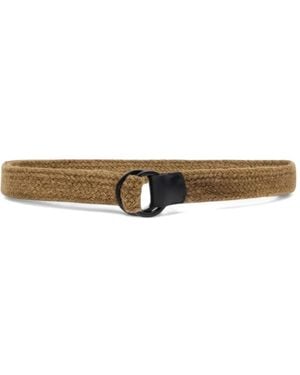 DSquared² Explorer Ring-Buckle Belt - White