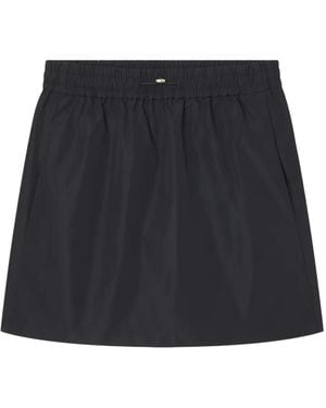 A.P.C. Elasticated-Waistband Mini Skirt - Black