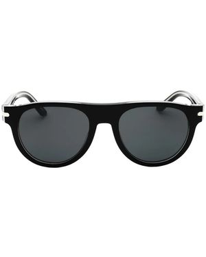Nike Crescent Iii Round-Frame Sunglasses - Black