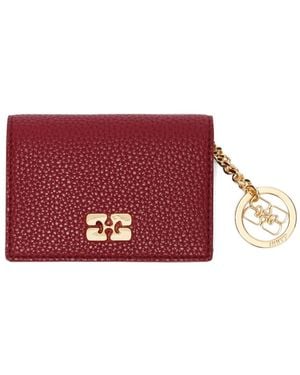 Ganni Textured Charm Purse