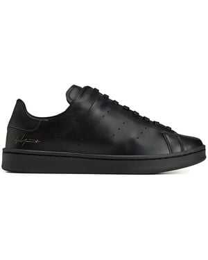 Y-3 X Adidas Diagonal Stan Smith Sneakers - Black