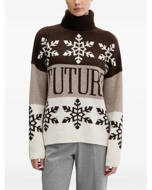 From Future Jersey Con Cuello Vuelto - Gris
