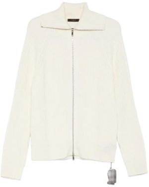 Incotex Zip-up Cardigan - ホワイト