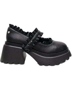 Altercore Nina Mary Jane Platform Pumps - Black