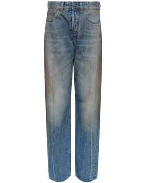 MM6 by Maison Margiela Straight-Leg Jeans - Blue