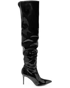 Gianvito Rossi Eva Pointed-Toe Boots - Black
