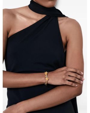 Velora Vie Damascus Rose Cuff Bracelet - Blue