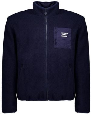 Drole de Monsieur Slogan Jacket - Blue