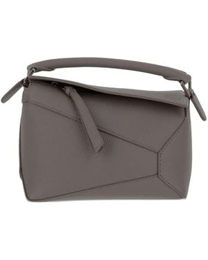 Loewe Mini Puzzle Tote Bag - Grey