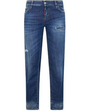 DSquared² Medium Wash Jenna Jeans - Blue